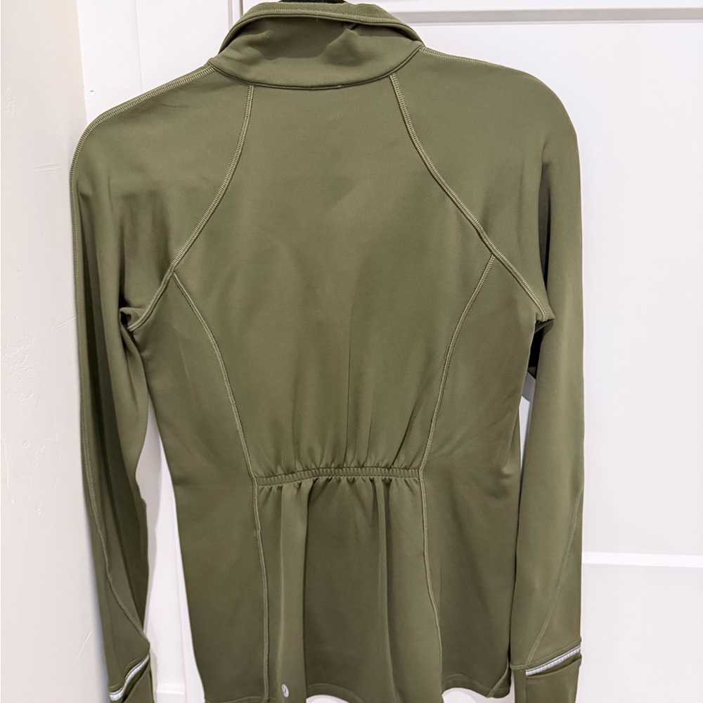Lululemon Athletica Olive Green Sweatshirt